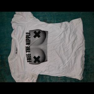 Free the Nipple activist shirt